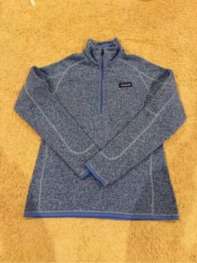 Patagonia Women's Better Sweater 1/4 Zip Fleece, Size Medium